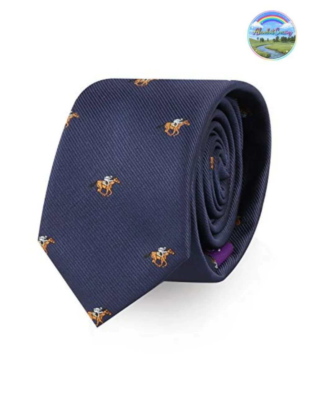 Skinny Animal Print Tie for Men Groomsmen Wedding Gift